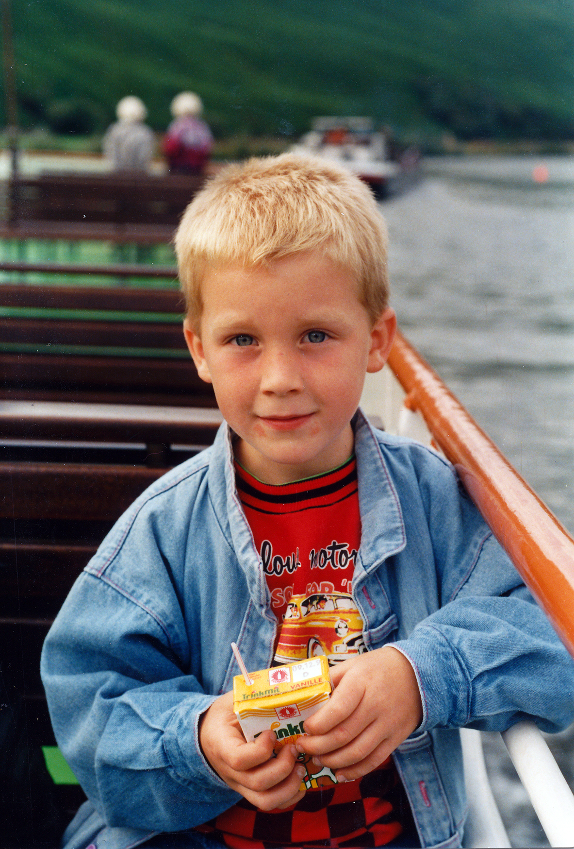 1993 – Auf dem Rheinschiff